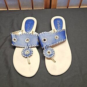 Royal Blue Sandals